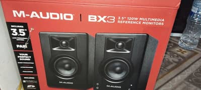 M Audio bx3 studio monitors