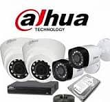 4 cctv camera with installation 0