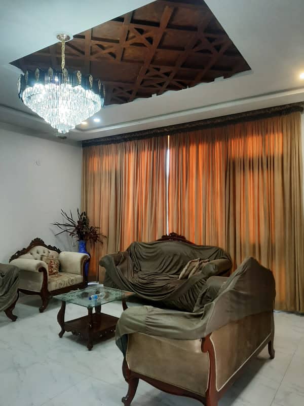 1 kanal house for rent in azmir town canal road lahore. 5