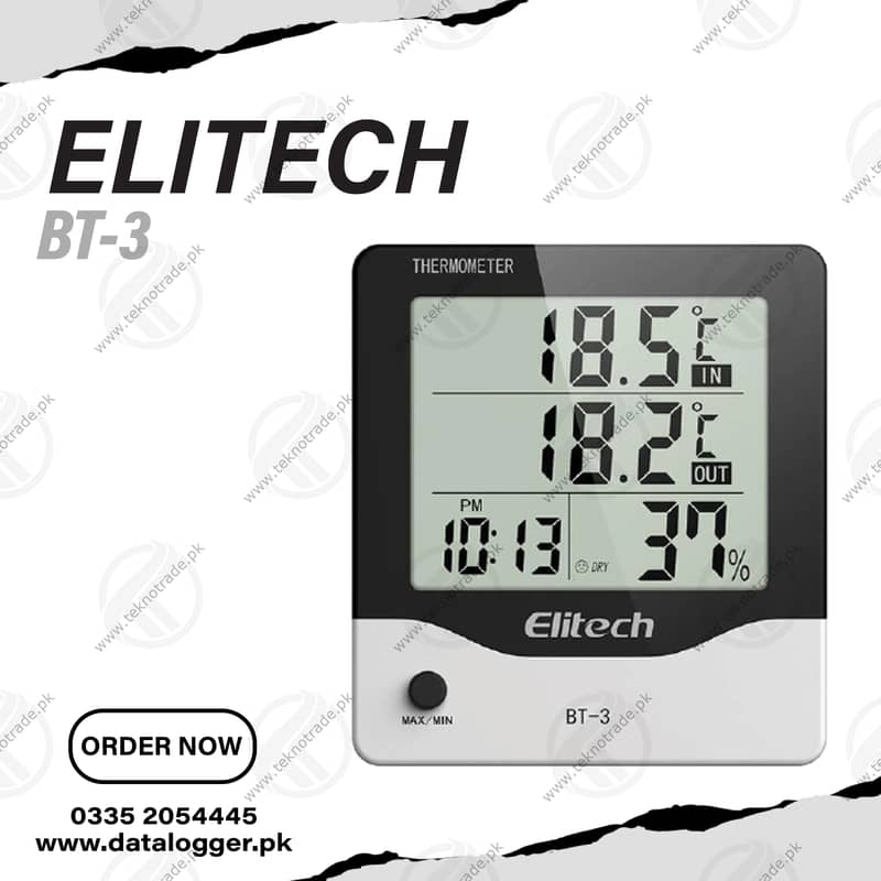 BT-03 Hygrometer Elitech Indoor Temperature Recorder(v) 0