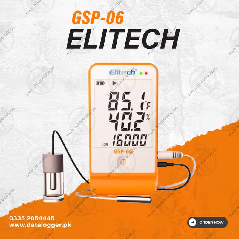 Elitech Gsp-06 Temperature and Humidity Data Logger(xv) 0