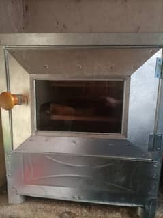 stove oven with attached burner