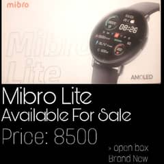 Mibro Lite smart watch