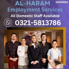 Al Haram Human resources company cook chef maid nanny couple