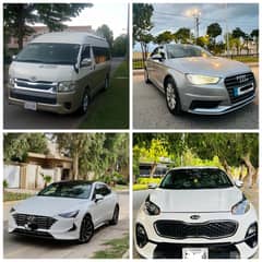 Vehicles Available For Rent in all over Pakistan