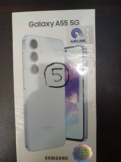 Samsung A55 brand new packed