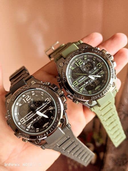 CASIO G Shock DATE BLACK WATCH WATERPROOF 2