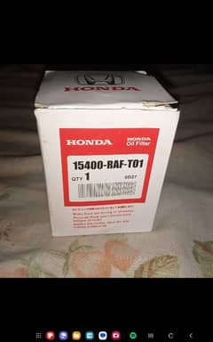 HONDA Oil Filter 15400-RAF-T01