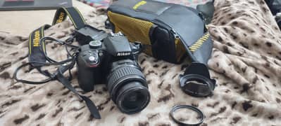 Nikon D3300 with complete accessories