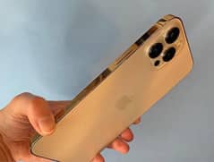 iPhone 12 pro max golden colour dual-physical