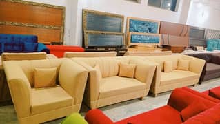 6 seater sofa | velvet sofa set cloth with 10 years warranty