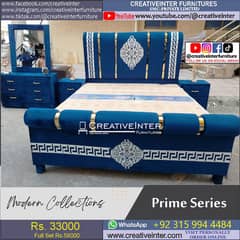 Double Bed Single King Size Dressing Side Table Queen Set Furniture