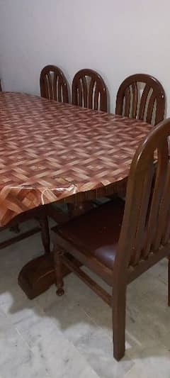 Excellent wood dining table
