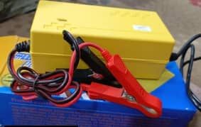Car and home usable battery charger fully automatic smart charger