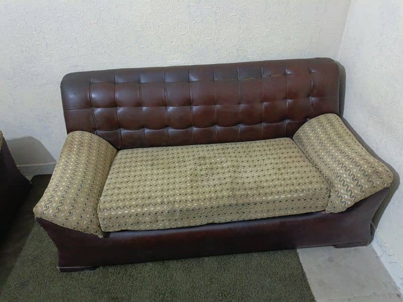 Original wooden molty foam sofa set (3 , 2 , 1 ) 1