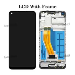 Samsung A11 orignal panel with frame
