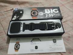 T900 Ultra smart watch with box charger and protector glass