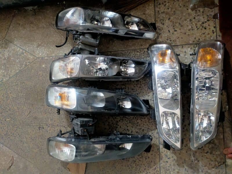 Honda accord CF3 headlights and front back bumper 17