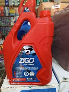 ZIGO Multi grade motor and disel engine oil.