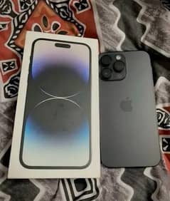 iPhone 14promax jv complete box 128 gb 100bh 3 mounth apple warnty