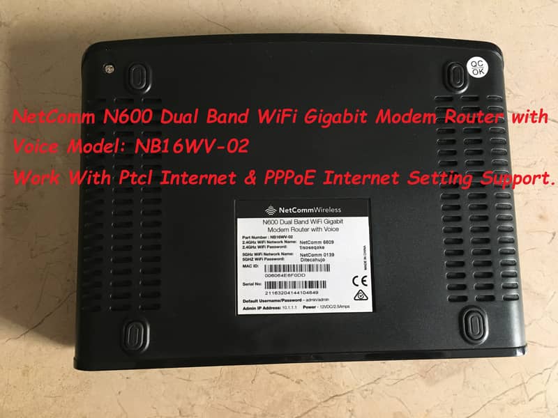 netcomm wifi router n600 4