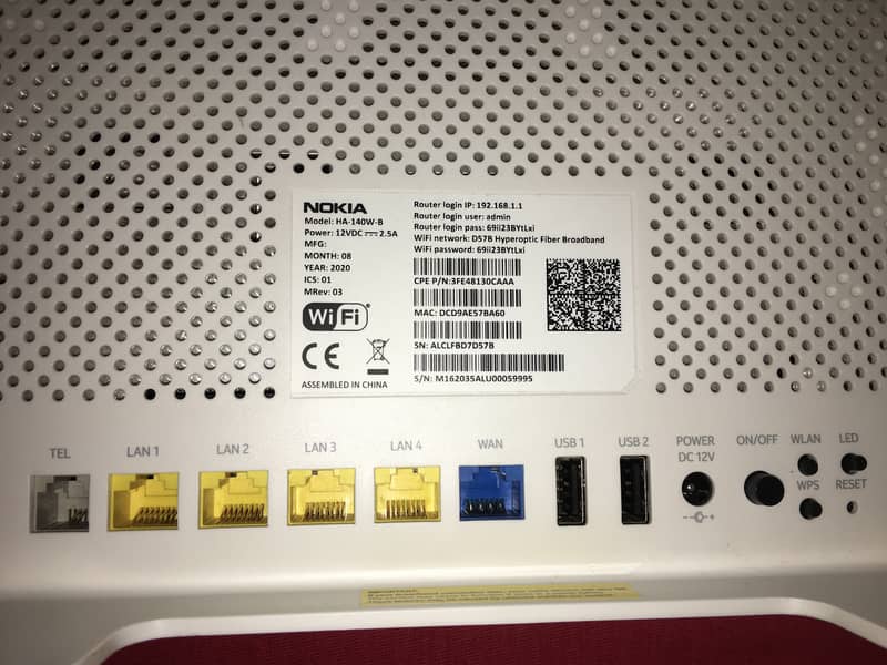 nokia wifi router ac3000mbps 6