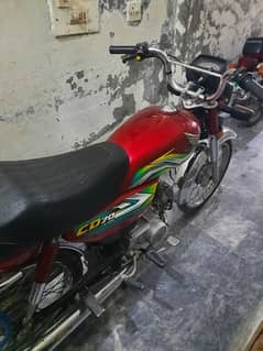 Honda cd 70 2023 model in good condition one hand used