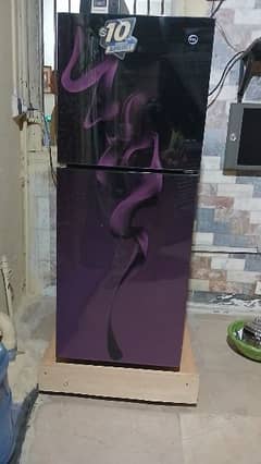 Pel refrigerator purple color condition new everything is original