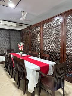 Beautiful Dining Table with 12 chairs