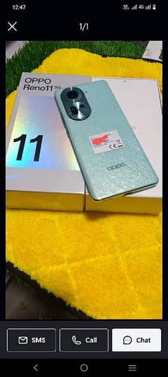 Oppo reno 11 5g only box open 1 day used,. . everything is okay