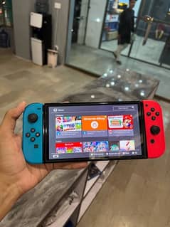 Nintendo Switch Oled with all accessories