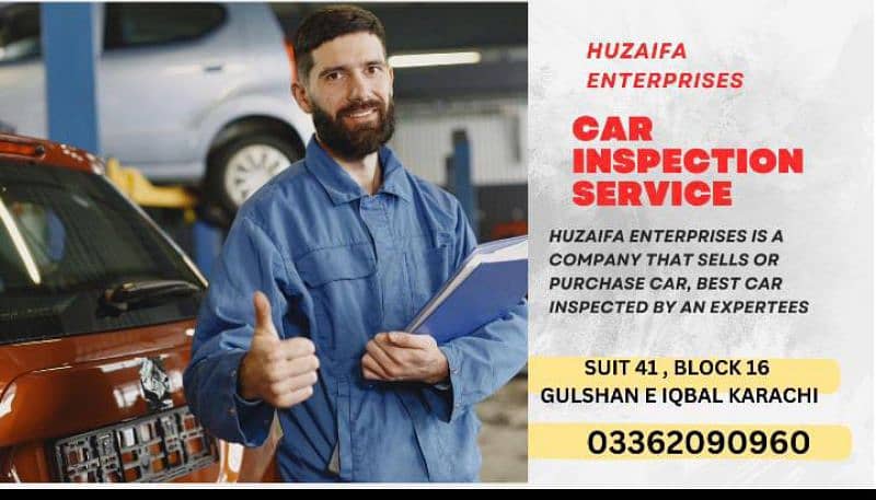 Car Inspection Services / Mechanical Checking / Documentation Services 2