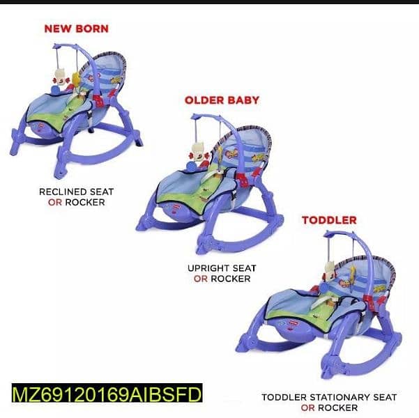 3in1 portable infant bouncer seat 3