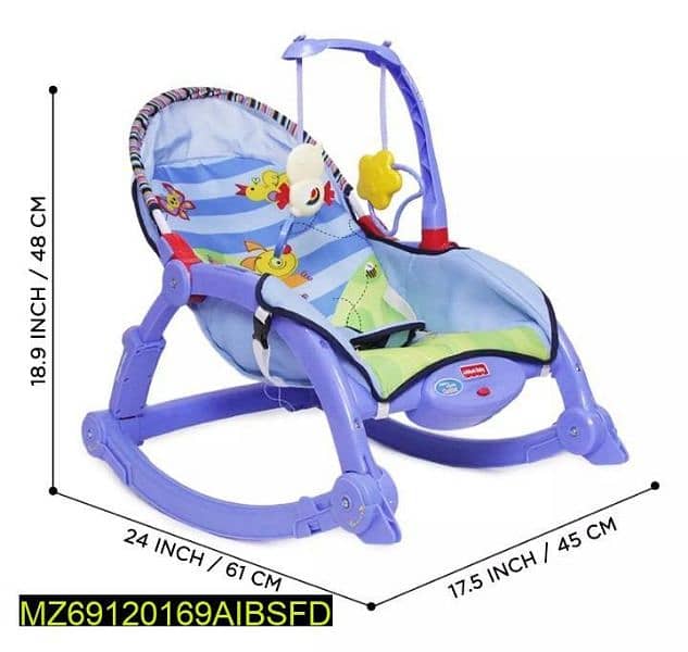 3in1 portable infant bouncer seat 5