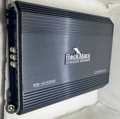 brand new rockmars usa amps 4 channel + poineer woofer