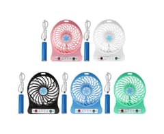 Rechargeable Mini Portable Hand Fan, Usb Fan Portable High Speed Buil