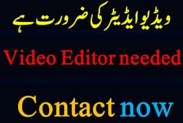 Looking for expert video editor with creative mind