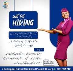we need 2 female staff for our office for customer services