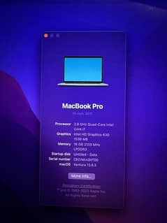 macbook pro 2017 15 inch