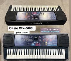 Casio keyboard price are mention on pictures  Yamaha  Korg Roland