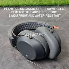 Plantronics BackBeat Fit 6100 Wireless Bluetooth Headset Headphone ANC