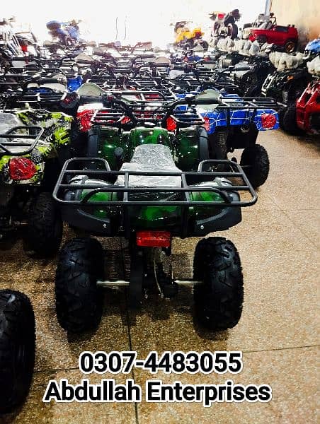 125cc Quad ATV Bike 4 wheeler jeep for sale deliver all Over Pak 7