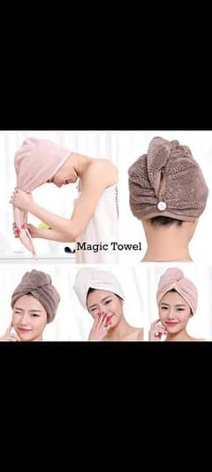 Magic Hair Dryer Towel