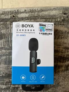 Boya Wireless Microphone || Boya Mic BY-MW3 || As new Condition