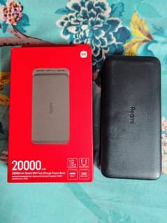 Redmi 20000 maH 18W Fast Charge Power Bank