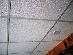 False Ceiling, Gypsum Board Partition & Glass Partition - Vinyl Floor
