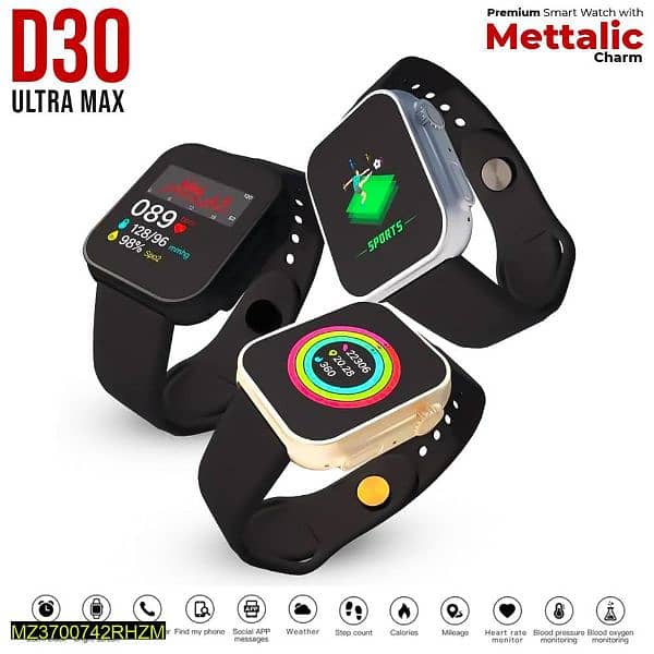 D30 pro smart watch with free delivery 1