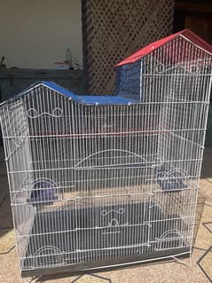 Iron cage for love birds Australian parrot big size