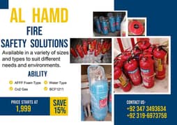 Fire Extinguisher Refilling And Safety Equipments Available in karachi