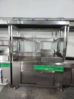 Shuwarma counter New Availabl/hotplate/conveyor/pizza oven/fryer/grill